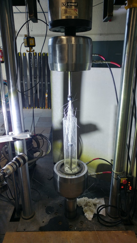 Tensile test of the PFR performed at UPM